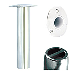 Image of Tigress Oval Head SS Gunnel Mount Rod Holder