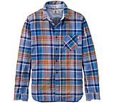 Image of Timberland Mystic River Linen Plaid Long Sleeve Shirt - Mens