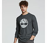 Image of Timberland Dyer River Long Sleeve Tree Crew Shirt - Men's