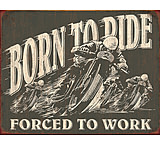 Image of Tin Signs Born To Ride Sign