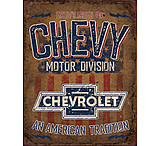 Image of Tin Signs Chevy American Tradition