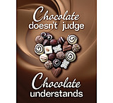 Image of Tin Signs Chocolate Undersds Sign