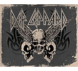 Image of Tin Signs Def Leppard Skull