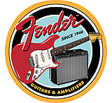 Image of Tin Signs Fender Round Sign