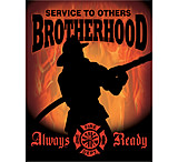 Image of Tin Signs Fireman Brotherhood Sign
