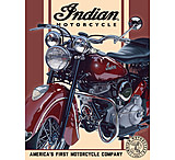 Image of Tin Signs Indian 48 Chief Sign