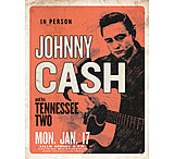 Image of Tin Signs Johnny Cash TN Two