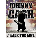 Image of Tin Signs Johnny Cash Walk The Line