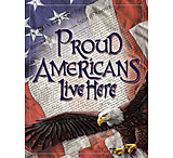 Image of Tin Signs Proud American Sign