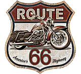 Image of Tin Signs Route 66 Shield Sign