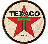 Image of Tin Signs Texaco Round Tin Sign