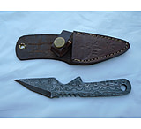 Image of Titan 15N20/1095 Damascus Handle, 2in. Blade Knife TDK-36