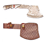 Image of Titan Damascus Steel Walnut Wood Handle Hatchet