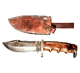 Image of Titan Damascus Fixed Blade Knife, Bolster Damascus Steel TD -105