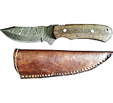 Image of Titan Damascus Fixed Blade Knife, Black Walnut TD -088