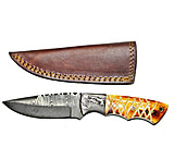 Image of Titan Damascus Steel Fixed Knife TD-092
