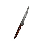 Image of Titan International Knives Damascus Custom Handmade Full Tang Rosewood Handle Steel Hunting Knife