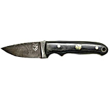 Image of Titan International Knives Damascus Steel Drop Point Knife, Mini Everyday Carry w/ Micarta Grip