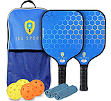 Image of TKG Sports Fiberglass Pickleball Set w/ Carry Bag