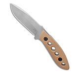 Image of Tom Krein Krein Knives K9 Model 6 Fixed Blade Knife Coyote G-10 3.75 Stonewash DB8BBE9E