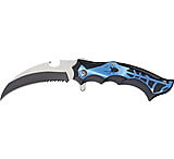 Image of Tomahawk Spider Linerlock Blue Folder Knife