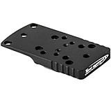 Toni System Red Dot Dovetail Plate Type B for 1911 Kimber - Bul M5 1911 - 1911 Bomar Sight, Black, OPXKIB