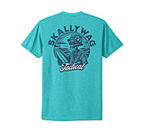 Image of Topshelf Printers Skallywag Surf's Up Tee - Bondi Blue B1A39262