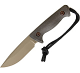 Image of Treeman Combat Knives Recon Hunter Coyote Kydex Fixed Blade Knife