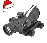Image of Trijicon ACOG 4x32 Scope w/ Illuminated Red Crosshair .223 Ballistic Reticle