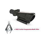 Image of Trijicon ACOG 3.5x35 Dual Ill Rifle Scope w/Mount &amp; FREE Multiplier, Green Crosshair .308 Reticle