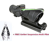 Image of Trijicon 4x32 Trijicon Dual Illuminated ACOG Rifle Scope TA31H-G, FREE Gerber Multi-Plier