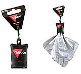 Image of Trijicon Black Lens Cloth Keychains with 2/C Logo