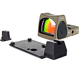Image of Trijicon Dual Defense RMR Type 2 1x Reflex Red Dot Sight w/ M17/18 Mount (No Tritium)