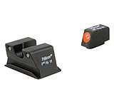 Trijicon Heavy Duty Night Sight Set, Orange Front Outline Walther PPX/PPS/PPS M2, Black, 600743