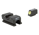 Trijicon Heavy Duty Night Sight Set, Yellow Front Outline, Walther P99/PPQ/PPQ M2, Black, 600737