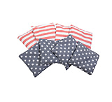 Image of Triumph Patriotic Bean Bags, 8 Pack, Red, White/Blue, 12-0027