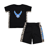 Image of Trooper Clothing Air Force 2 Piece Toddler Athletic Short Set - Boys