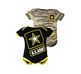 Image of Trooper Clothing Army ACU Bodysuits Black/Camo 2pk