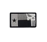 Image of Trooper Clothing Black and Grey Punisher Texas Flag