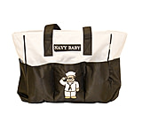 Image of Trooper Clothing Embroidered Navy Diaper Bag