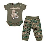 Image of Trooper Clothing Marine 2 Piece Major Trouble Infant Jogger Set - Kids