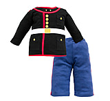 Image of Trooper Clothing Marine Dress Blues 2 Piece Infant Set - Boys
