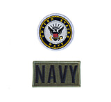 Image of Trooper Clothing 2 Pack Flight Suit Patches For Flight Suit NAVY