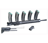 Image of Troy AR-15 Complete Upper Assembly PDW Package .223/5.56mm 16 Inch Barrel Black SUPR-SPR-16BT00