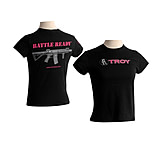 Image of Troy Women's Short Sleeve Tee Shirts with Logo