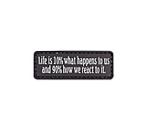Image of Tru-Spec Life Is 10% What Happens Morale Patch