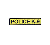 Image of Tru-Spec Morale Patch, Police K-9, Gold/blk