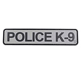 Image of Tru-Spec Morale Patch, Police K-9, Grey/blk