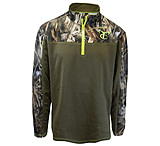 Image of TrueTimber Brown Body with DRT Accents 1/4 Zip - Mens