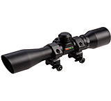 Image of TruGlo 4x32mm 1in Tube Crossbow Rifle Scope with Rings